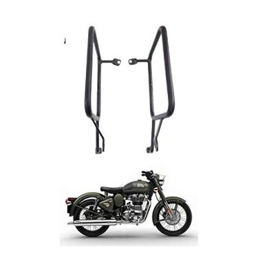 Imagem de Suporte Afastador de Alforge Royal Enfield Classic 500 Cor:Preto Fosco