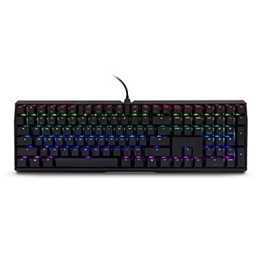 Imagem de Teclado mecânico gamer com fio Cherry MX Board 3.0 S com caixa de alumínio - Teclas MX Brown (clique leve) para jogos e escritório - Retroiluminação RGB personalizável - Tamanho completo - Preto