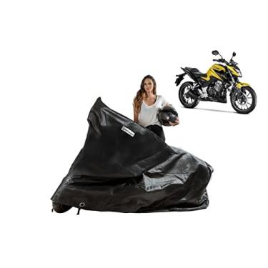 Imagem de Capa Protetora Moto Sol Chuva compatível com Honda CB 300F Twister