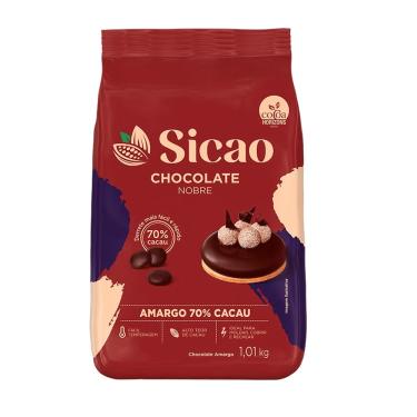 Imagem de Chocolate Nobre Amargo 70 Gotas 1kg Sicao
