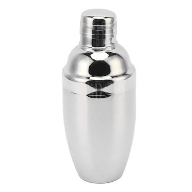 Imagem de Copo agitador de bebidas mistas, agitador de coquetéis suave, seguro, resistente ao desgaste, em aço inoxidável, sem descoloração para barman(Prata)