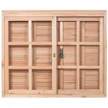 Imagem de Janela 4 Folhas com Caixilhos de Correr para Vidros Quadriculados e Venezianas de Abrir Rondosul