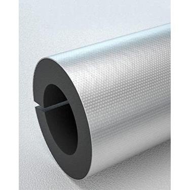 Imagem de Tubo De Espuma Semi-dividido Para Isolamento De Tubo Externo, Tubo De Isolamento De Tubo De 95 Cm De Comprimento, Para Tubos De Aquecimento, Tubos De Água Quente E Fria, ID 0,85-4,3 Pol.,20mm De E