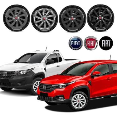 Imagem de Jogo calota Fiat Strada Freedom Endurance 2021 a 2023 Aro 15
