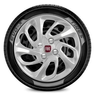 Imagem de Jogo Calota Uno Attractive 2015 2016 2017 Aro 14 / 228