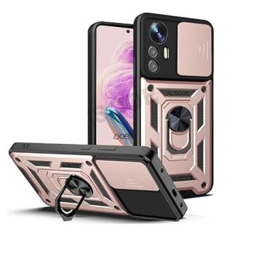 Imagem de Capa Case Capinha Anti Impacto Ring Luxo Premium Xiaomi Redmi Note 12s (ROSA LUXO)