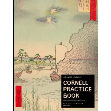 Imagem de Cornell Styled Genkouyoushi Notebook: Large Japanese Kanji Practice Notebook 8.5" x 11'' 120 Pages: For Japan Kanji Characters and Kana Scripts Practice