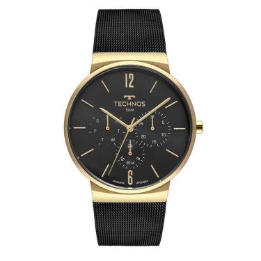 Imagem de Relógio Technos Masculino Slim Multifunção Safira