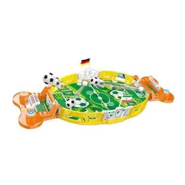 Imagem de Deevoka Mini jogos de pebolim, jogo de pinball de futebol de mesa para jogos internos, jogo de tabuleiro esportivo de mesa para jogos familiares, festa