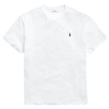 Imagem de Polo Ralph Lauren Camiseta masculina de manga curta, (Nova coleção) Branco óptico, GG