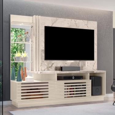 Imagem de Home Theater Para Tvs At  60 Polegadas Candy Calacata Off-whi