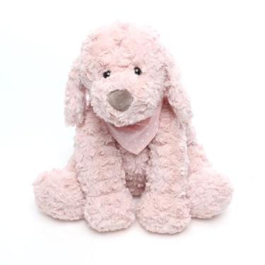 Imagem de Cachorro cachorrinha puppy de pelúcia 30cm rosa incrível