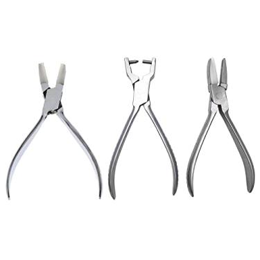 Imagem de TUOREN Pacote com 3 alicates de mola de saxofone conjunto de remoção e instalação de agulha de mola adequado para flauta clarinete saxofone instrumento de sopro de madeira