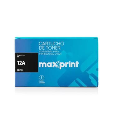 Imagem de Toner Maxprint 564231 compatível com HP 12A Preto - Q2612A