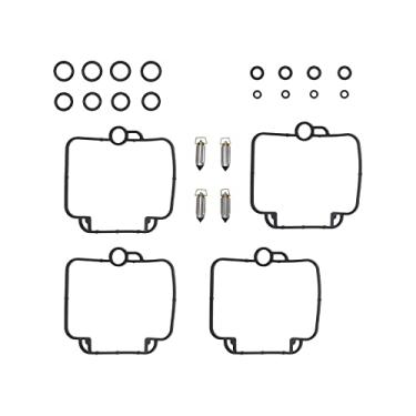 Imagem de Autu Parts 4 conjuntos de kits de reconstrução de carburador para Suzuki GSX600F GSX750F 1989-1997 18-5060 Katana K&L Conjuntos de reparo 185060
