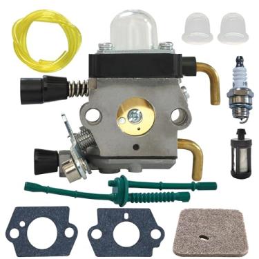 Imagem de FS55 Carburador para STHILFS55R FS45 HS45 FS38 KM55R KM55 FS55RC FS46 FS46C FS45C FS45L FS55C FS55T HL45 FC55 aparador de cordas comedor de ervas daninhas C1Q-S97 4140 140 20 06 12