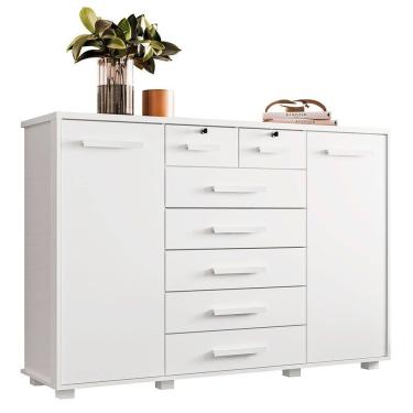 Imagem de Cômoda Fontana com 7 Gavetas Albatroz