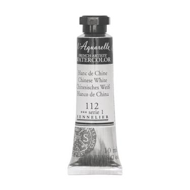 Imagem de Sennelier l'Aquarelle Watercolour Tubes 10ml - Chinese White 10ml Tube