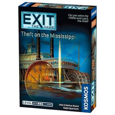 Imagem de EXIT: Theft on The Mississippi | Escape Room Game in a Box| EXIT: The Game – A Kosmos Game | Family – Friendly, Card-Based at-Home Escape Room Experience for 1 to 4 Players, Ages 12+