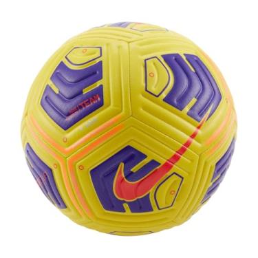 Imagem de Nike Bola de futebol recreativa unissex CU8047-720 Academy amarela/violeta 5