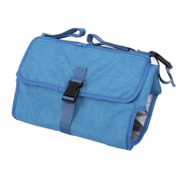 Imagem de Multi Camada Design Trocador de Fraldas de Pano Oxford Trocador Multifuncional de bebê Trocador de Fraldas de bebê Portátil para Viagem Com Bolso para Lenços Umedecidos para Uso