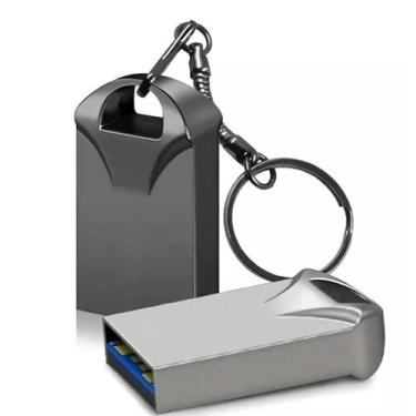 Imagem de Mini Pen Drive 16GB/8GB Chaveiro Metal Pendrive Original - Altomex, 8G