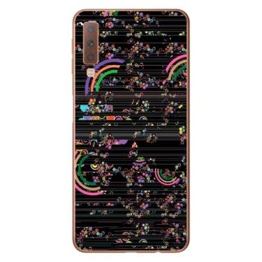 Imagem de Capa Adesivo Skin006 Verso Para Samsung Galaxy A7 2018 - KawaSkin