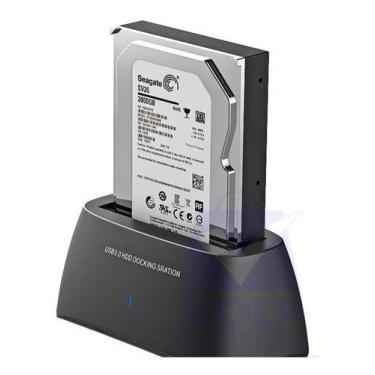 Imagem de Docking Station Hd/ssd 2.5 E 3.5 Sata Usb 3.0 Até 10tb C/nf - DMK