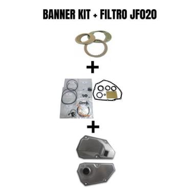 Imagem de Banner kit com filtro do câmbio automático jf020 - TRANSNATION