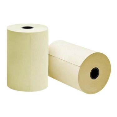 Imagem de Bobina Térmica 79mm X 30 Metros Cor Amarela 2 Unidades - DML