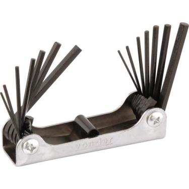 Imagem de Jogo Chave Hexagonal Allen Combinado 1,5-6,0mm 1/16-1/4 Can - Vonder