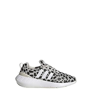 Imagem de adidas Tênis infantil Swift Run 22, Talc/Cloud White/Core Black, 17