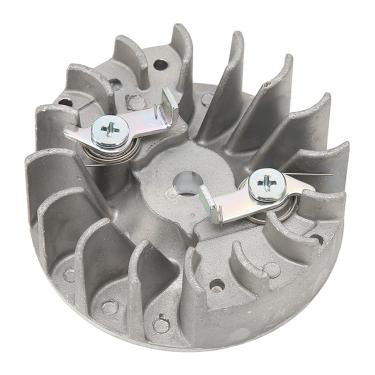 Imagem de conjunto de volante de motosserra de liga de alum¨ªnio,Volante de motosserra, pe?a de reposi??o do volante de motosserra, OEM 530059637 para reparo de motosserra Husqvarna 137 137e, Substitui??o
