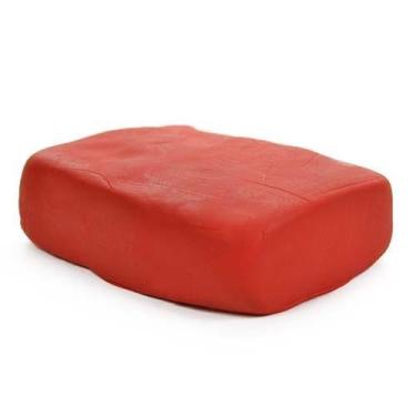 Imagem de Massa de Biscuit 90g - JL Artesanato, 006 VERMELHO MAÇÃ