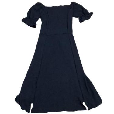 Imagem de Vestido Alfaiataria Evangélico Fenda Lateral Valoriza a Silhueta - Ata