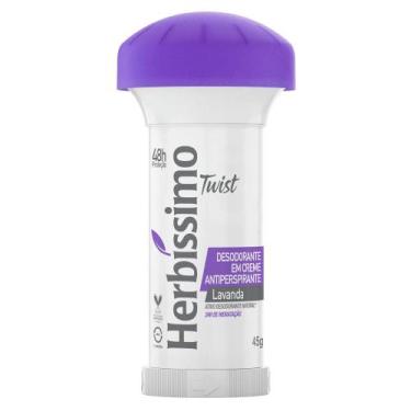 Imagem de Desodorante Twist Antitranspirante Lavanda Herbíssimo 45g