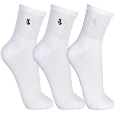 Imagem de Meia Lupo Cano Medio Sport 03248, Branco, 41