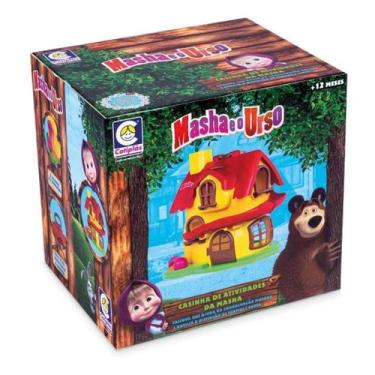 Imagem de Brinquedo Casa Da Masha E O Urso Atividade Didática Cotiplás - Cotipla