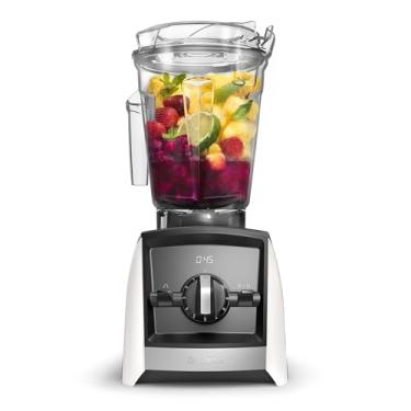Imagem de Vitamix Liquidificador inteligente série Ascent A2300, nível profissional, recipiente de baixo perfil de 180 ml, branco