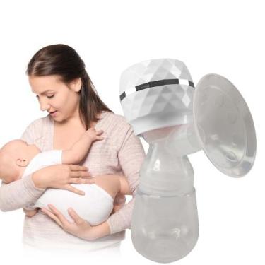 Imagem de Bomba de Tirar Leite Materno Extratora Eletrica USB Bateria Amamentaçã