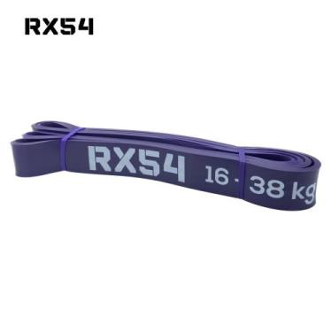 Imagem de Fita Elástica para Exercícios - Band Roxa RX54 - 16-38Kg