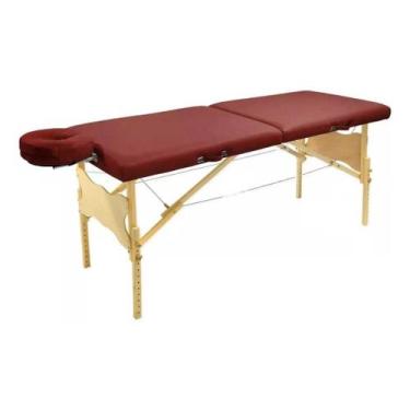 Imagem de Maca Mesa de Massagem Antares Spa Largura 80cm Portátil Com Altura Reg