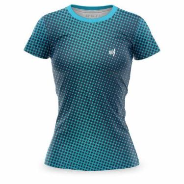 Imagem de Blusa Feminina Academia Camisa Fitness Musculação Caminhada Bike Prote