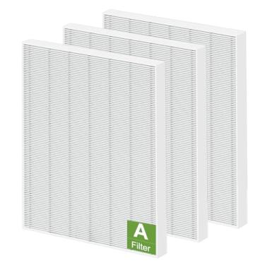 Imagem de Pacote com 3 filtros de substituição HEPA 115115 tamanho 21 - compatível com purificador de ar Winix PlasmaWave C535 5300 5300-2 6300 6300-2 P300 AM90 C909 9800, C535 filtro A