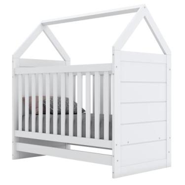 Imagem de Berço Americano Montessoriana vira Mini Cama Branco - Henn, Branco