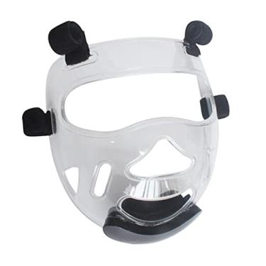 Imagem de Pegciuho Taekwondo Face Guard Boxe Protetor Removível Sparring Face Protection Sparring Face Shield para Wrestling Karate Softball, eu