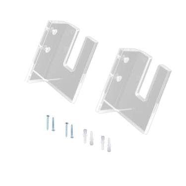 Imagem de Kokiya Suporte de parede para skate, organizador de espaço, prateleira para snowboard e prancha de surf, Limpar 1 Conjunto