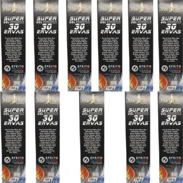 Imagem de Super Gel Desodorante Massageador Mary Life 30 Ervas Bisnaga 150g Kit 