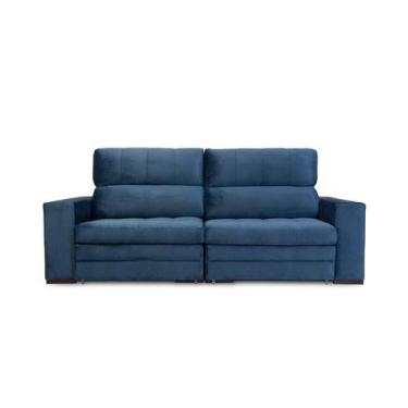 Imagem de Sofá de Fábrica Retrátil e Reclinável 3 Lugares Chicago - Veludo Itáli