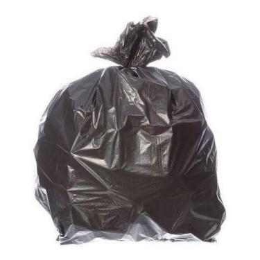 Imagem de Saco Para Lixo Com Capacidade De 200 Litros Preto 10Un - HIGIPACK